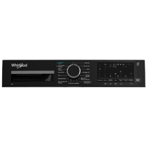 Фото - Комплект техники Whirlpool Стиральная машина с фронтальной загрузкой + Сушильная машина + Комплект креплений для установки в колонну Whirlpool WAM 87WBC UA + WP B8X WBS UA + SKS101 White